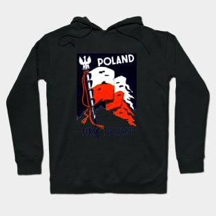 WWII Poland, First to Fight Hoodie